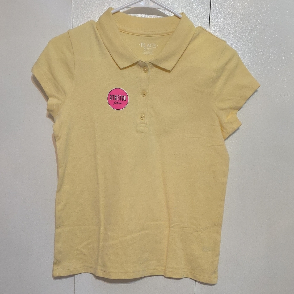 NWOT-The Children's Place Yellow Polo Shirt (Still Has Sticker)